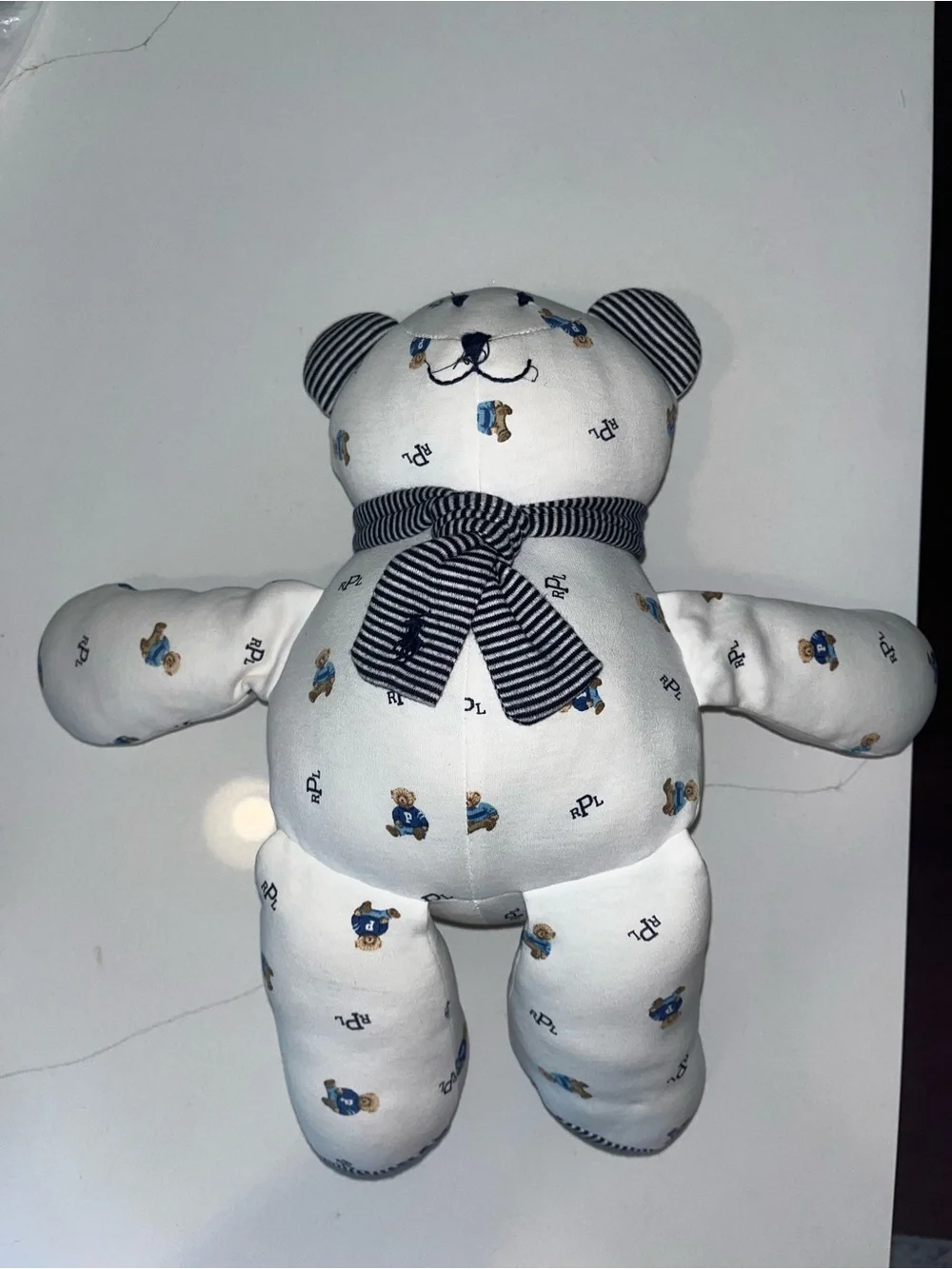 Ralph Lauren Baby Blanket 15” Bear
